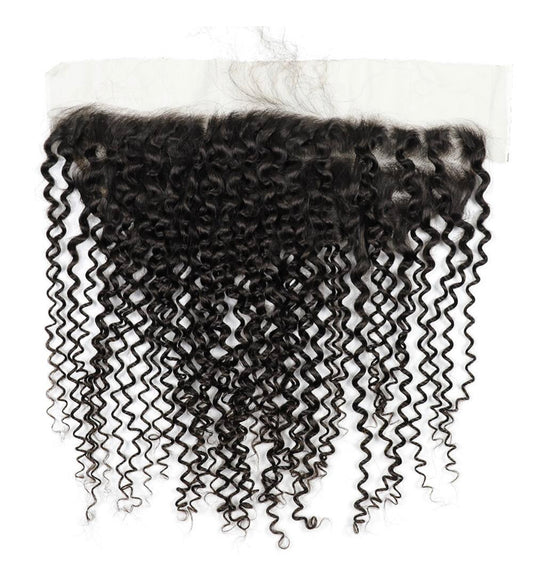 Mongolian Kinky Curly Frontal